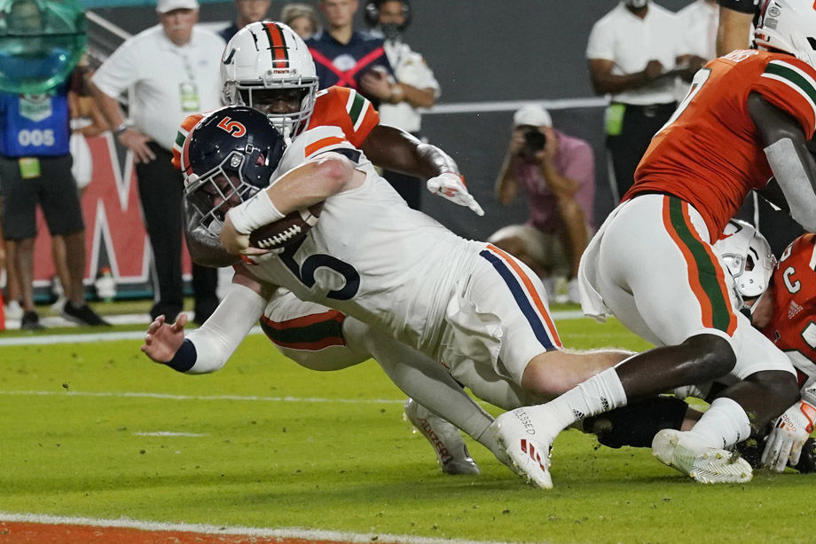 Virginia Miami Football